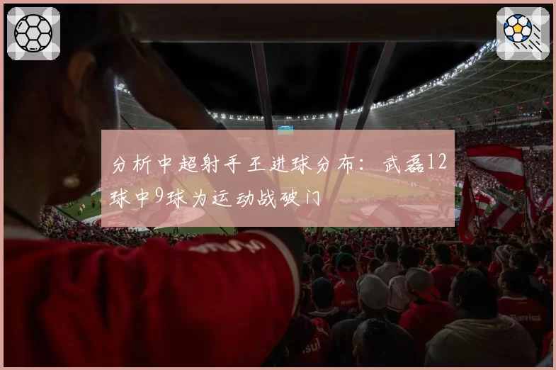 分析中超射手王进球分布:武磊12球中9球为运动战破门
