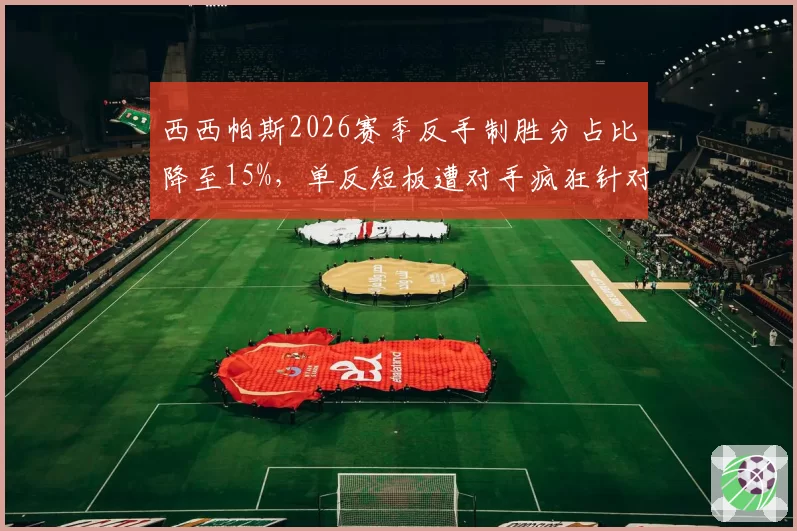 西西帕斯2026赛季反手制胜分占比降至15%，单反短板遭对手疯狂针对